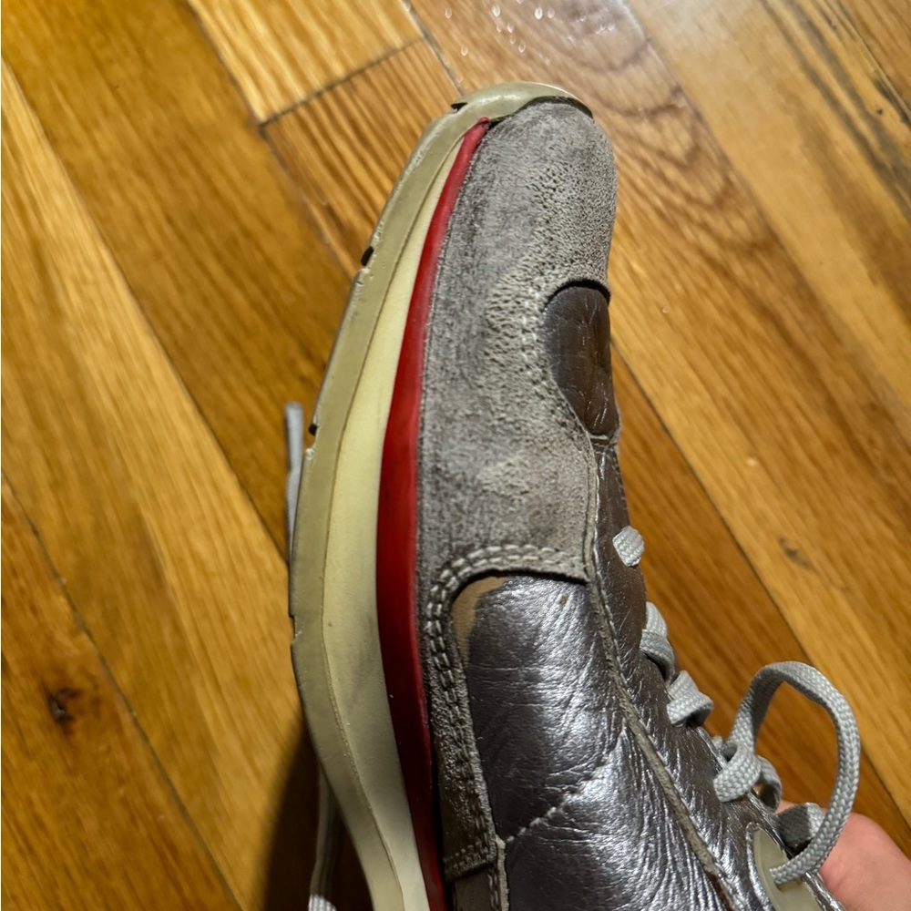 Prada 4E0874 Silver Sneakers vintage men 7 / women 9 - Picture 7 of 7